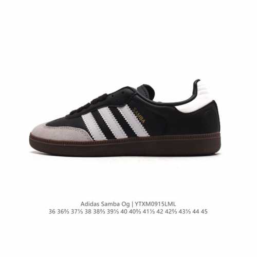阿迪达斯 德训鞋 Adidas Originals Samba Og Shoes 经典运动鞋小白鞋 T头鞋 男女鞋 彰显休闲摩登风情的时尚经典鞋。它诞生于 年代