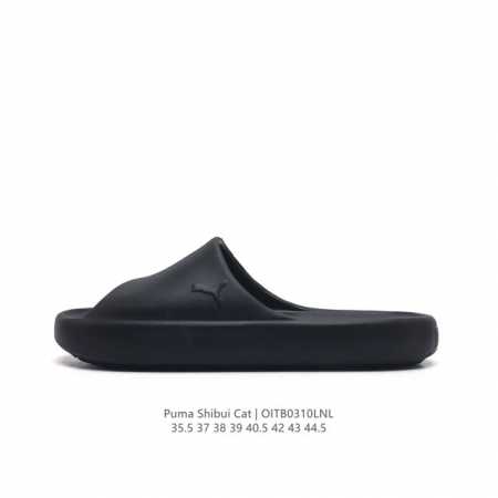 Puma 彪马 拖鞋男女鞋 夏季新款运动鞋 沙滩鞋外穿凉拖鞋 大logo 复古一字拖 类型：男女鞋 货号：385296 码数：35.5-44.5含半码 编码：O - 点击图像关闭
