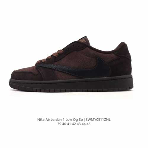 公司级 真标 耐克 Nike Air Jordan 1 Low Og Sp Military Blue Aj1乔1倒勾 2025年新款 蛇年新款 低帮篮球鞋 A