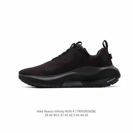 公司级 耐克 Nike Infinity Run 4 Gore-Tex 男子防水公路跑步鞋 厚底增高百搭老爹运动鞋。Nike Reactx 泡绵提供高出 Nik - 点击图像关闭