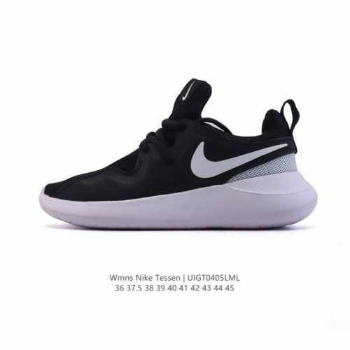 新款 耐克 Nike Tessen 防滑耐磨 缓震回弹 网面透气 舒适轻便老爹鞋 运动休闲鞋，线条简洁利落，轻盈透气的网眼鞋面包覆双足，造就舒适的穿着体验。织物