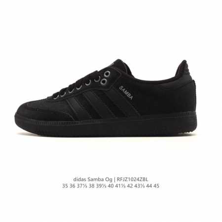 阿迪达斯 德训鞋 Adidas Originals Samba Og Shoes 经典运动鞋小白鞋 T头鞋 男女鞋 彰显休闲摩登风情的时尚经典鞋。它诞生于50年 - 点击图像关闭