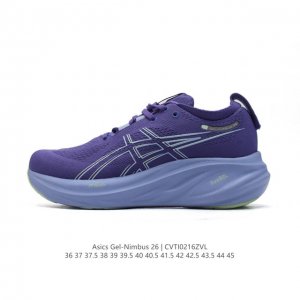 180 Asics Gel Nimbus26 2024 01#亚瑟士#跑步鞋 超厚底增高百搭老爹鞋 最舒适跑鞋，中底两大独家科技都带来全新能量，造就历来最软弹的
