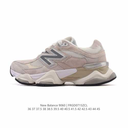 公司级 Nb 新百伦 New Balance Nb9060小象蹄男女款9060舒适百搭老爹鞋。全新 9060 款式将经典风格与现代设计融合到日常多功能性中。 9