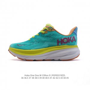140 【公司级】潮牌媒体 | Hoka One One 推出升级 Clifton 9 克利夫顿9代 男女士休闲跑步鞋轻量缓震运动鞋。此次，Clifton 9