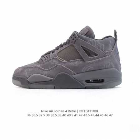 公司级 真标 耐克 Nike Air Jordan 4 Retro Og迈克尔 乔丹Aj4代乔4 中帮复古休闲运动文化篮球鞋。秉承轻量化的速度型篮球鞋设计思想完 - 点击图像关闭