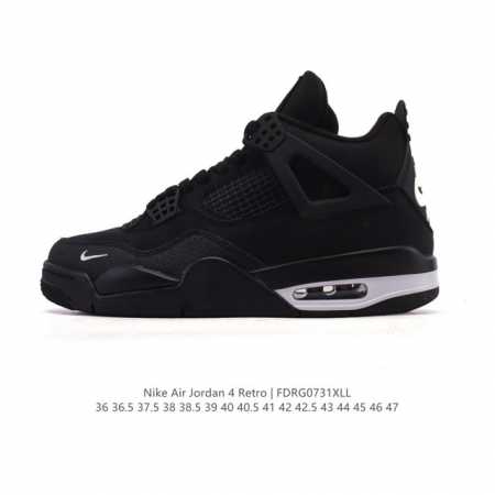 公司级 真标 耐克 Nike Air Jordan 4 Retro Og迈克尔 乔丹Aj4代乔4 中帮复古休闲运动文化篮球鞋。秉承轻量化的速度型篮球鞋设计思想完 - 点击图像关闭