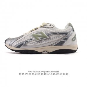 新品公司级 新百伦 2025年新款 New Balance 204L 2025年夏季登场：复古薄底鞋重塑都市运动美学时尚运动跑步鞋，以复古薄底设计与室内足球鞋灵
