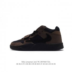 真标 Travis Scott 的 Jordan Jumpman Jack 训练鞋“Taupe Haze”亮相 Nike 耐克 新款jumpman 乔丹缓震运动