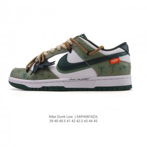 耐克 Nike Dunk Low Retro 运动鞋复古板鞋。作为 80 年代经典篮球鞋款，起初专为硬木球场打造，后来成为席卷街头的时尚标杆，现以经典细节和复古