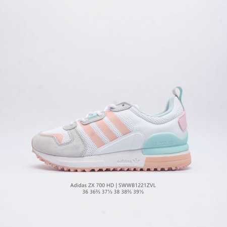 Adidas 女板鞋 阿迪达斯官方三叶草 Zx 700 Hd Shoes 经典运动鞋 这款摩登经典鞋，旨在带来复古风。融合摩登设计，力求带来平衡。 系带设计 网 - 点击图像关闭