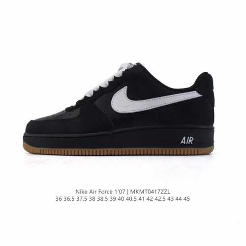 耐克 Nike Air Force 7 Low 2025新年新款 空军一号含气垫 小白鞋 低帮百搭厚底增高休闲运动板鞋。柔软、弹性十足的缓震性能和出色的中底设计