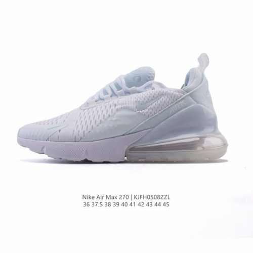 耐克 Nike Air Max 270 后半掌气垫缓震运动鞋时尚男女士跑步鞋 。作为 Nike 休闲型 Air Max 鞋款，Nike Air Max 270