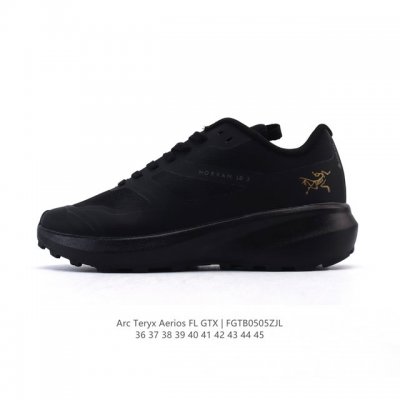 公司级 始祖鸟 Arc’Teryx Aerios Gxt登山靴 防水加强版男女士系列加强版户外防水帮登山鞋徒步鞋 轻量支撑长距离越野跑鞋 轻便透气户外运动鞋 耐