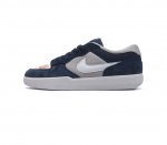 耐克nike Sb Force 58 运动滑板鞋 这是一款将前沿创新带入街头的单品 它具有硫化杯底 具有出色的耐用性和灵活性 使用柔软皮革和帆布拼接 在饰面上放