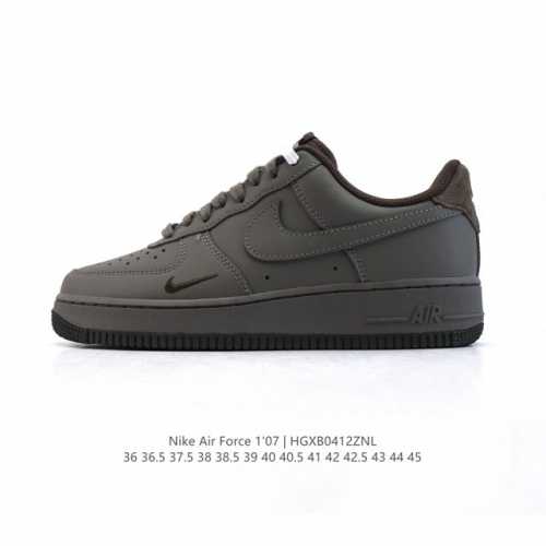公司级 Af1耐克 2025年新款小白鞋 Nike Air Force 1 ‘07 Low 空军一号 厚底增高百搭运动板鞋 原楦头原纸板 打造纯正空军版型，专注