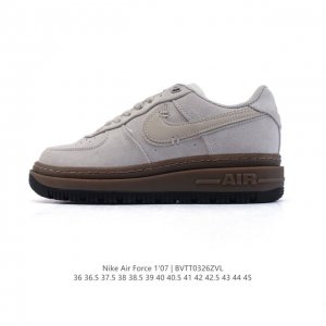 180 耐克 Nike Air Force 1 '07 Low 空军一号含气垫 小白鞋 2025年 蛇年新款 低帮百搭厚底增高休闲运动板鞋。柔软、弹性十足的缓震