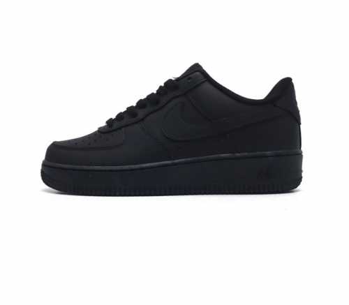 头层皮含气垫 耐克 Nike Air Force 1 07 空军一号 Af 1 低帮厚底增高百搭休闲运动板鞋 柔软 弹性十足的缓震性能和出色的中底设计 横跨复古
