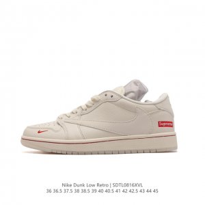 耐克 Nike Dunk Low Retro 运动鞋复古运动滑板鞋。作为 80 年代经典篮球鞋款，起初专为硬木球场打造，后来成为席卷街头的时尚标杆，现以经典细节