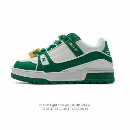公司级 路易威登 Louis Vuitton Lv路易威登板鞋 时尚运动鞋 潮厚底增高鞋 。舒适防滑底和百搭性霸屏整个时尚娱乐圈，细节调整完美主义！鞋面采用柔软 - 点击图像关闭