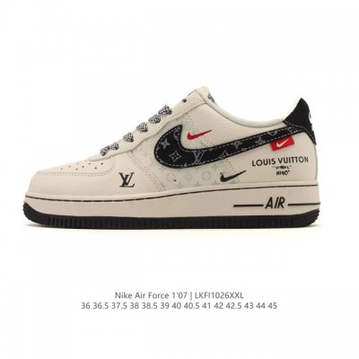 公司级 Af1耐克 Nike Air Force 1 ‘07 Low 空军一号 厚底增高百搭运动板鞋 原楦头原纸板 打造纯正空军版型，专注外贸渠道 全掌内置蜂窝