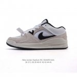 真标 耐克 Nike Air Jordan Stadium Aj90 潮流运动板鞋 Aj90 充满了对Tinkerhathield 原创设计的致敬 包括中足网状