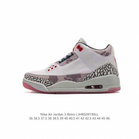 公司级 耐克 乔丹 Aj3 耐克 Nike Air Jordan 3 Retro Se 乔3 复刻篮球鞋 乔丹3代 三代 男女子运动鞋，作为 Aj 系列中广受认 - 点击图像关闭