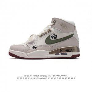 公司级 耐克 Aj 乔丹 Air Jordan Legacy 312 高帮运动鞋 Aj312 乔312百搭篮球鞋 酷炫混搭，谁人不爱？Air Jordan Le