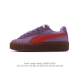 彪马 蕾哈娜FENTY x PUMA Creeper Phatty 全新联名鞋款运动鞋 男女款板鞋，采用品牌标志性的麂皮、厚底设计，搭配刚性橡胶 Creeper