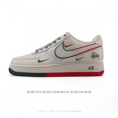 耐克 Nike Air Force 1 '07 Low 空军一号含气垫 小白鞋 2025年 蛇年新款 低帮百搭厚底增高休闲运动板鞋。柔软、弹性十足的缓震性能和出