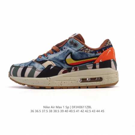 公司级 耐克 Concepts X Nike Air Max 1 Sp Mellow 复古 腰果花 低帮 气垫 休闲跑步鞋 男女子同款运动鞋，气垫百搭跑步鞋。融 - 点击图像关闭