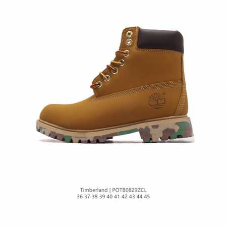 Timberland添柏岚靴子天伯伦高帮马丁靴踢不烂经典大黄靴 高帮靴 马丁靴 户外休闲潮流系列 搭配防臭防腐真皮乳胶鞋垫，给您完美的穿着体验，质量考究耐穿，专 - 点击图像关闭