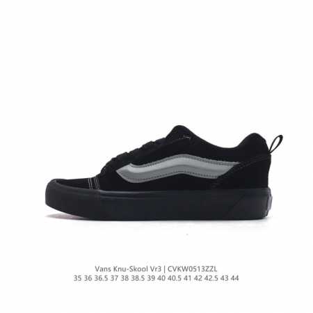 万斯 Vans Knu-Skool Vr3 Lx 面包鞋。坎普尔 茱利安系列低帮复古硫化休闲运动板鞋“肥胖版大logo”要说整个2023年最为热门的鞋型之一， - 点击图像关闭