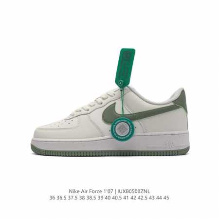 公司级 附赠送logo清洁刷 Af1耐克 Nike Air Force 1 ‘07 Low 空军一号厚底增高百搭休闲运动板鞋 原楦头原纸板 打造纯正空军版型，专 - 点击图像关闭