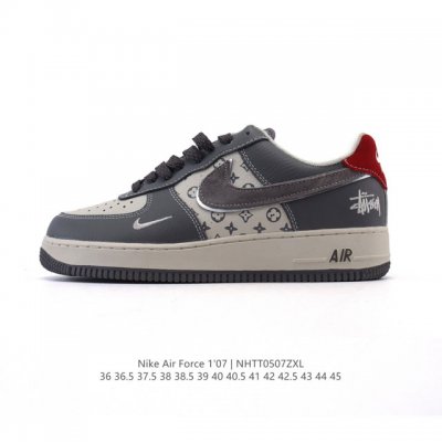耐克 Nike Air Force 1 '07 Low 空军一号含气垫 小白鞋 2025年 蛇年新款 低帮百搭厚底增高休闲运动板鞋。柔软、弹性十足的缓震性能和出