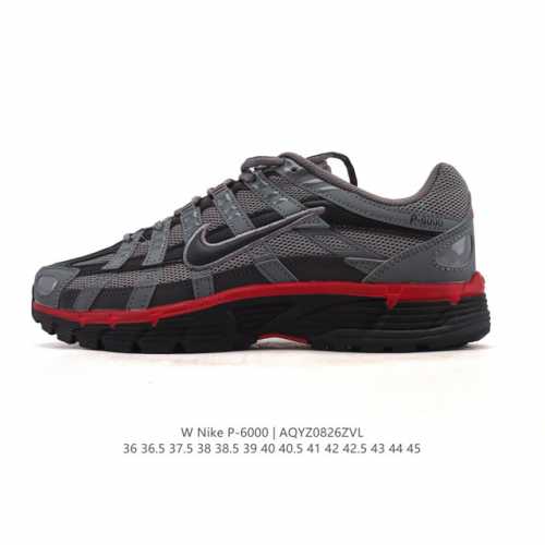 耐克 Nike 男女子休闲运动鞋 P-6000Premium 轻便舒适透气防滑缓震耐磨跑步鞋。P-6000 是一款植根于 2000 年代风格的混合款式，让人想起