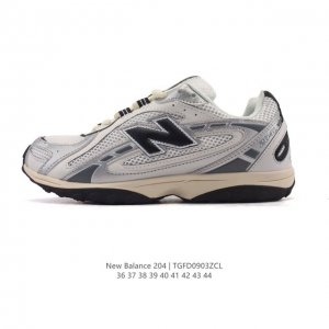 新品公司级 新百伦 2025年新款 New Balance 204L 2025年夏季登场：复古薄底鞋重塑都市运动美学时尚运动跑步鞋，以复古薄底设计与室内足球鞋灵