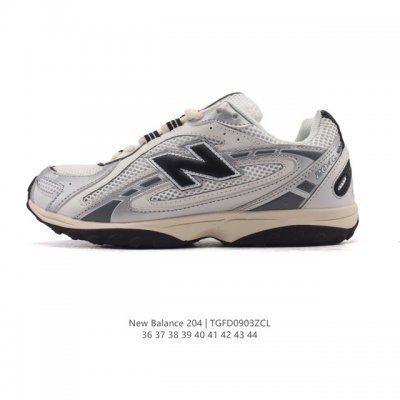新品公司级 新百伦 2025年新款 New Balance 204L 2025年夏季登场：复古薄底鞋重塑都市运动美学时尚运动跑步鞋，以复古薄底设计与室内足球鞋灵
