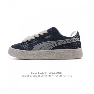 特价 彪马 Puma 休闲板鞋 Suede Xl系列经典翻毛皮厚底防滑耐磨舒适透气运动鞋 新年穿有型 时尚 穿搭 球鞋 穿搭 时尚 潮流 面包鞋 Puma面