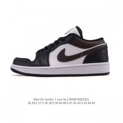 耐克 乔丹Air Jordan 1 Low Aj1 乔1 乔丹1代Aj1 低帮复古文化休闲运动篮球鞋。该鞋款从 1985 年元年款汲取设计灵感，焕新演绎简约经典