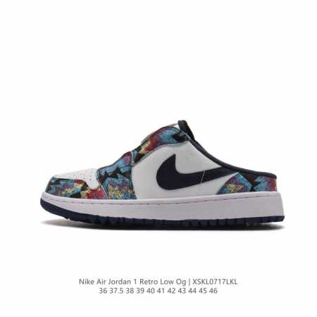 耐克 乔丹air Jordan 1 Low Aj1 乔1 乔丹1代aj1 低帮包头运动凉拖鞋 复古文化休闲运动篮球鞋。该鞋款从 1985 年元年款汲取设计灵感， - 点击图像关闭