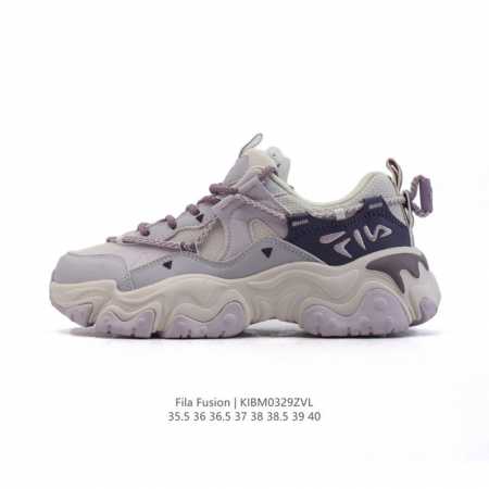 斐乐 女款老爹鞋 Fila Fusion 厚底增高百搭运动鞋 意大利百年经典运动品牌，网红单品 小红书推荐爆款 Fila斐乐新款小白鞋斐乐潮牌文化街头风运动鞋， - 点击图像关闭