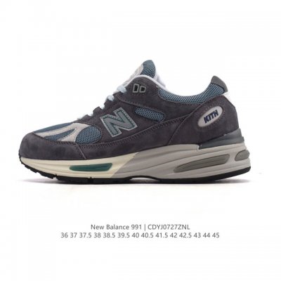 公司级 New Balance新百伦Nb Made In Usa M991系列美产血统经典复古休闲运动百搭老爹跑步鞋 采用台产猪巴革及透气网眼材质。升级正确原装