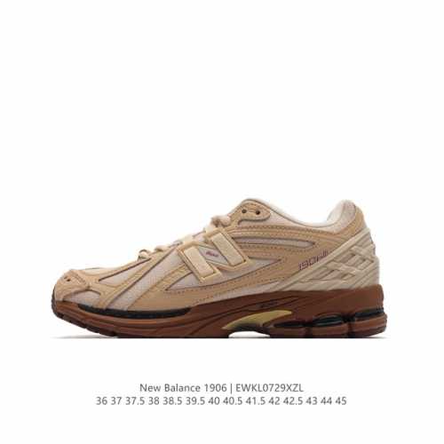 新百伦 New Balance M1906系列 复古运动鞋单品宝藏老爹鞋款。作为nb最经典的档案鞋型之一，与 2一样，1906有着nb最成熟的技术加持和复古款式