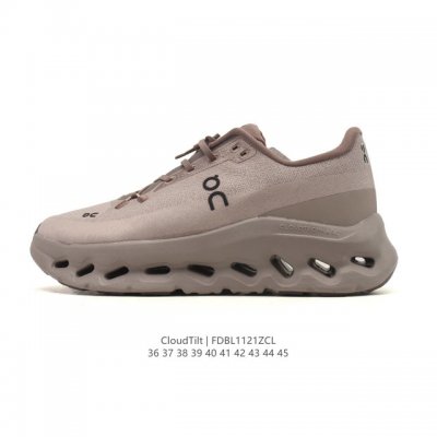 昂跑 On 训练鞋Cloudtitl 2025新品 男女同款防水缓震徒步鞋 厚底增高运动老爹鞋。缓震性能提升：Cloudtilt 采用了先进的缓震技术，能够有效
