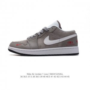 公司级 耐克 乔丹air Jordan 1 Low Aj1 乔1 乔丹1代aj1 低帮复古文化休闲运动篮球鞋。该鞋款从 1985 年元年款汲取设计灵感，焕新演绎