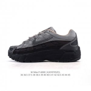 公司级 耐克 Nike 男女子休闲运动鞋 P-6000Premium 轻便舒适透气防滑缓震耐磨跑步鞋。P-6000 是一款植根于 2000 年代风格的混合款式，
