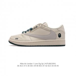 耐克 Nike Air Jordan 1 Low Og Sp Military Blue Aj1乔1 倒勾√ 低帮篮球鞋 Aj1 乔丹1代 Aj1 乔1 反向脚