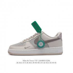 公司级 附赠送logo清洁刷 Af1耐克 Nike Air Force 1 ‘07 Low 空军一号厚底增高百搭休闲运动板鞋 原楦头原纸板 打造纯正空军版型，专
