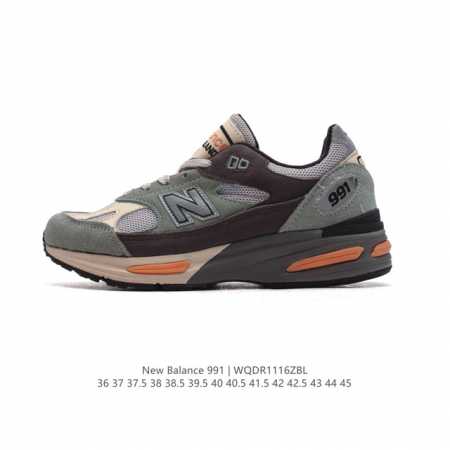 公司级 New Balance新百伦nb Made In Usa M991系列美产血统经典复古休闲运动百搭老爹跑步鞋 采用台产猪巴革及透气网眼材质。升级正确原装 - 点击图像关闭